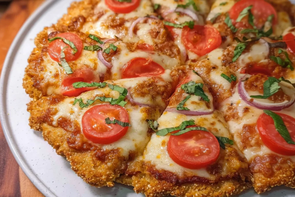 Easy Chicken Crust Pizza Recipe