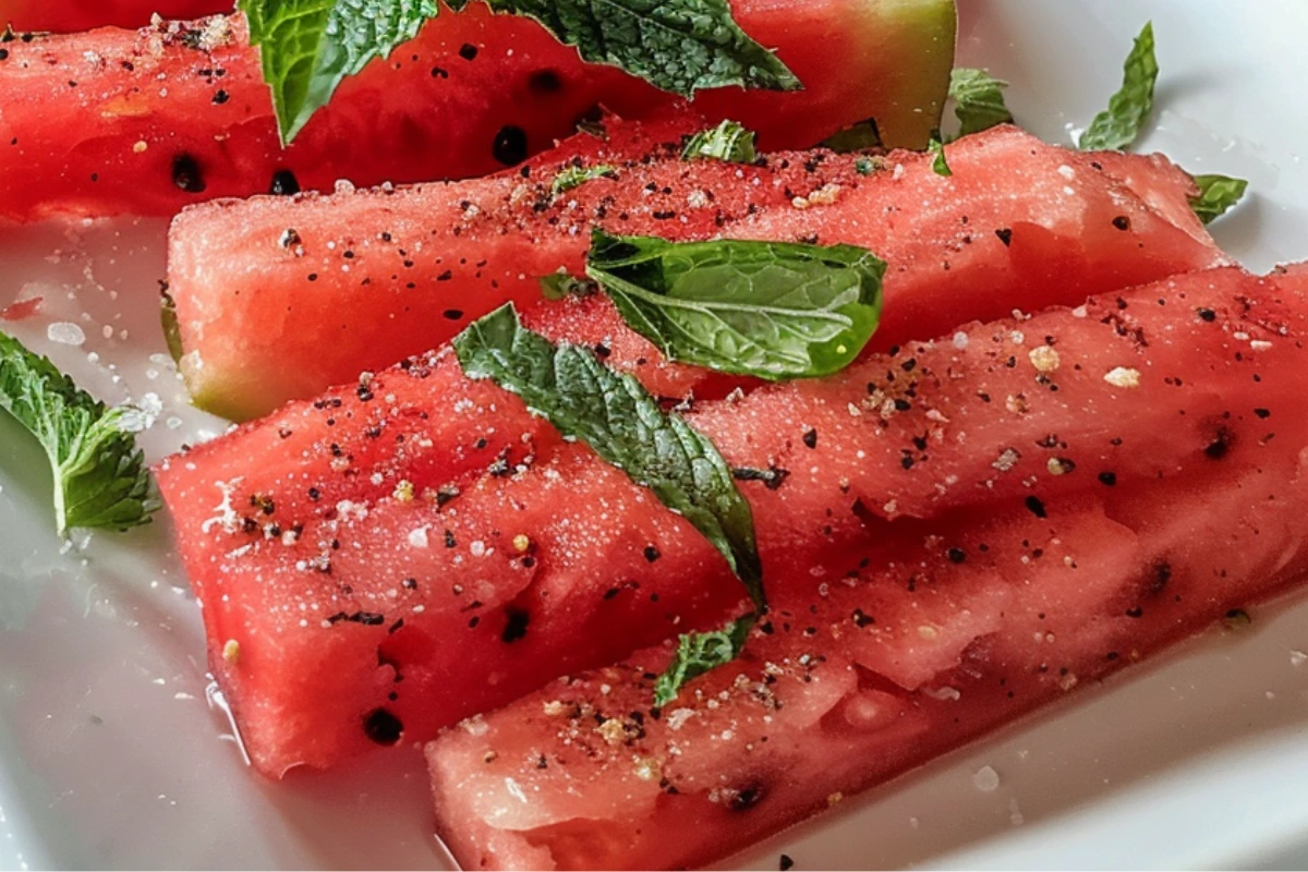 Homemade Watermelon Fries