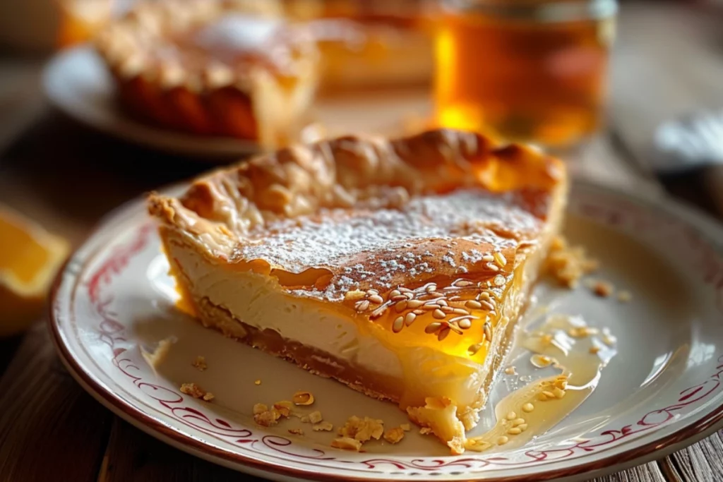 Golden Greek Honey Pie