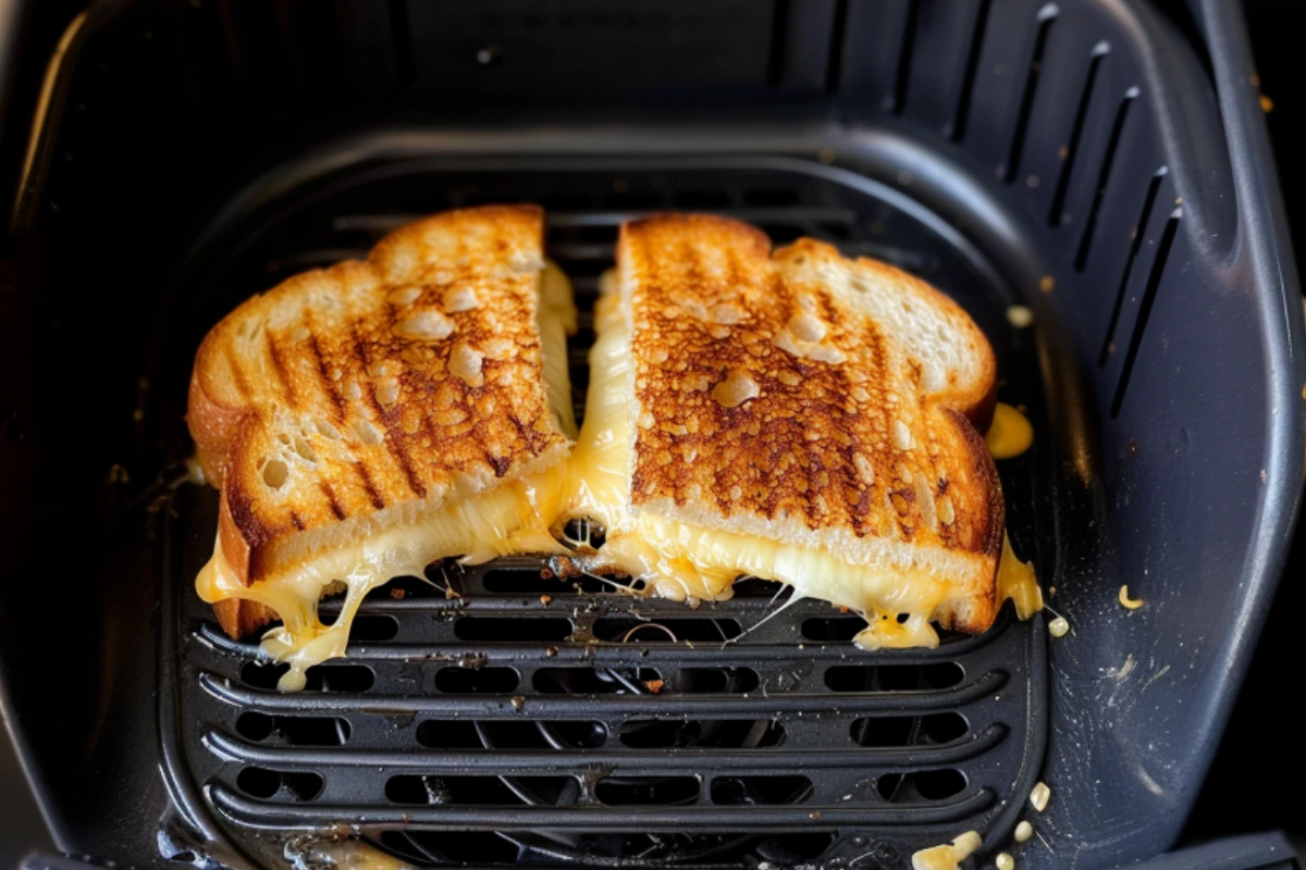 Air Fryer Grilled Cheese Kids Love - foodiecharm.com